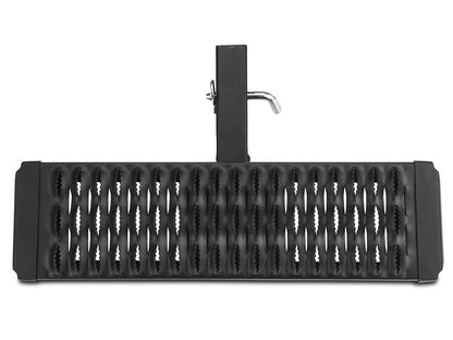 RedRock Aluminum Hitch Step for 2-Inch Receiver; Black (Universal; Some Adaptation May Be Required)
