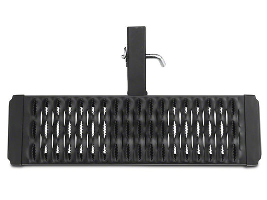 RedRock Aluminum Hitch Step for 2-Inch Receiver; Black (Universal; Some Adaptation May Be Required)
