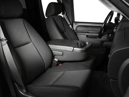 RedRock Alterum Series Center Console Top Lid; Black (07-13 Silverado 1500 w/ Bench Seat)
