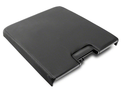 RedRock Alterum Series Center Console Top Lid; Black (07-13 Silverado 1500 w/ Bench Seat)