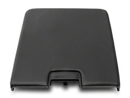 RedRock Alterum Series Center Console Top Lid; Black (07-13 Silverado 1500 w/ Bench Seat)