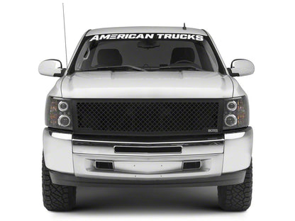 RedRock Full Mirror Covers Chrome (07-13 Silverado 1500)