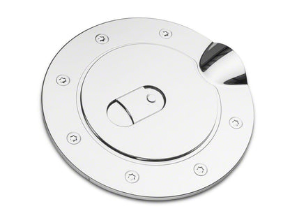 RedRock Fuel Door Cover; Chrome (07-13 Silverado 1500)