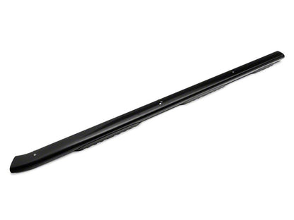 RedRock 5-Inch Oval Bent End Wheel to Wheel Side Step Bars; Black (07-13 Silverado 1500 Extended Cab w/ 6.50-Foot Standard Box, Crew Cab)