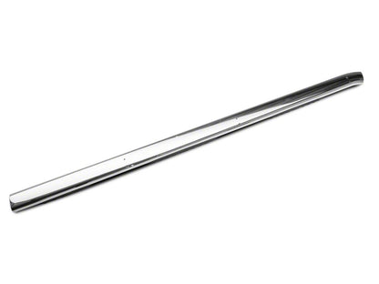 RedRock 5-Inch Oval Bent End Wheel to Wheel Side Step Bars; Stainless Steel (99-06 Silverado 1500 Extended Cab w/ 6.50-Foot Standard Box)