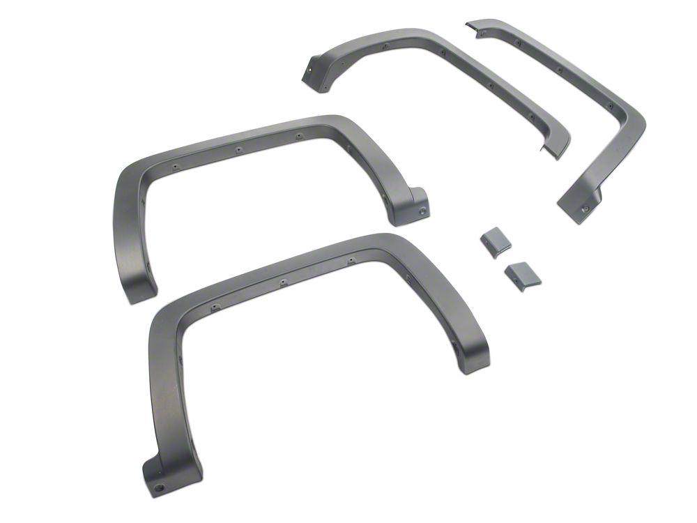 RedRock OEM Style Fender Flares (15-19 Silverado 3500 HD SRW w/o Mud Guards)