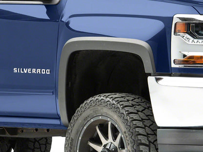 RedRock OEM Style Fender Flares (15-19 Silverado 3500 HD SRW w/o Mud Guards)