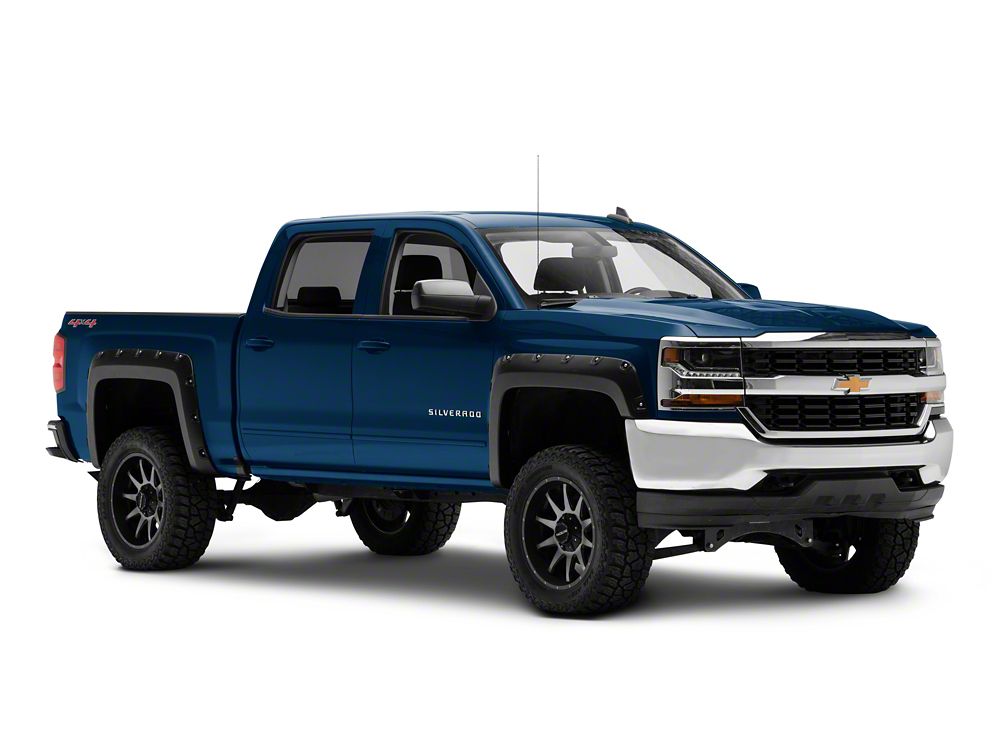 RedRock Pocket Style Fender Flares (14-18 Silverado 1500)