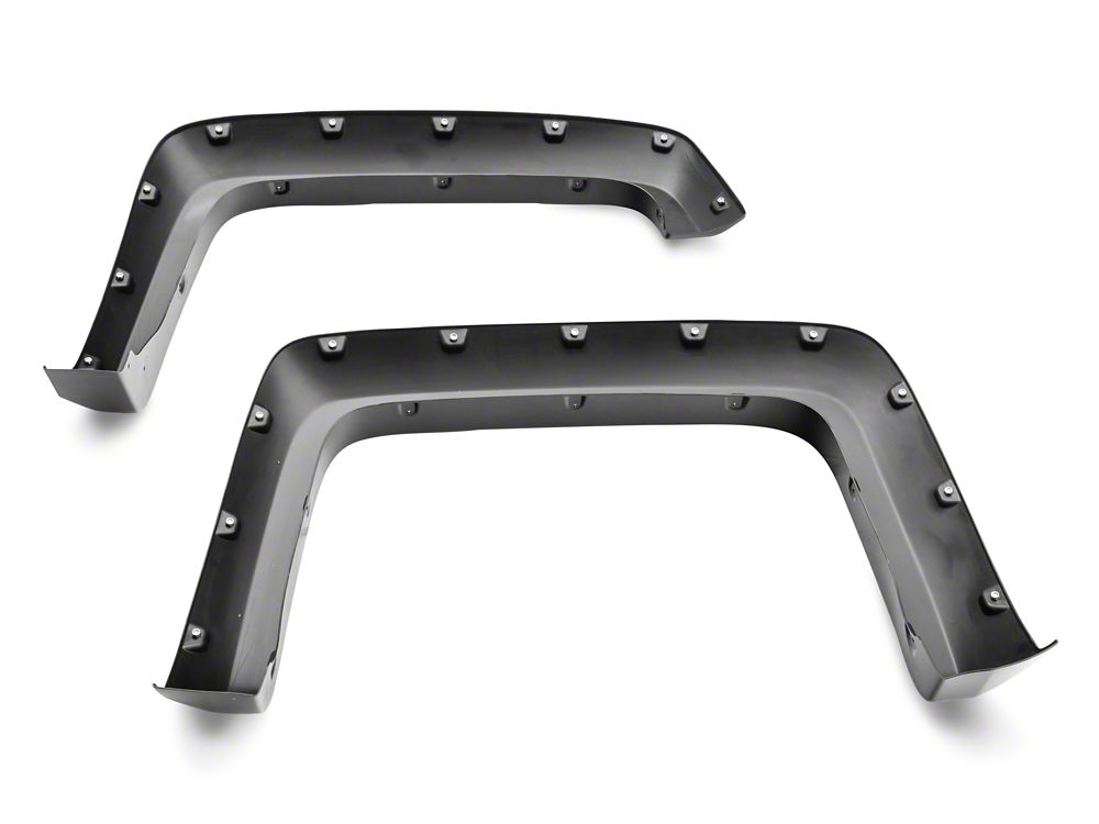 RedRock Pocket Style Fender Flares (15-19 Silverado 2500 HD)