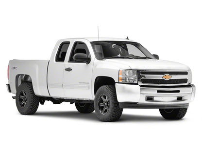 RedRock Upper Overlay Grille; Black (07-13 Silverado 1500)