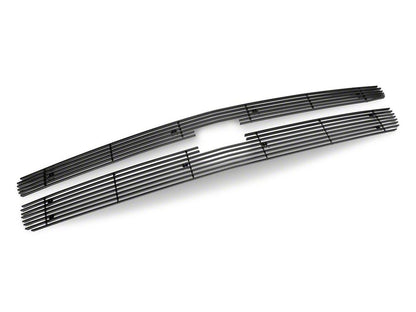 RedRock Upper Overlay Grille; Black (07-13 Silverado 1500)