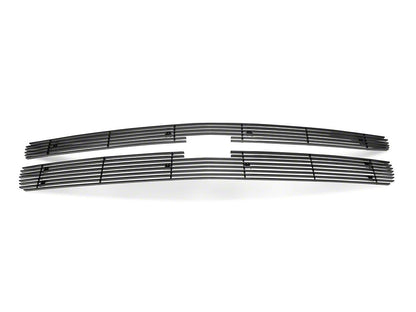 RedRock Upper Overlay Grille; Black (07-13 Silverado 1500)