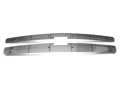 RedRock Upper Overlay Grille; Polished (07-13 Silverado 1500)
