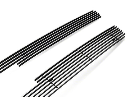 RedRock Upper Overlay Grille; Polished (07-13 Silverado 1500)