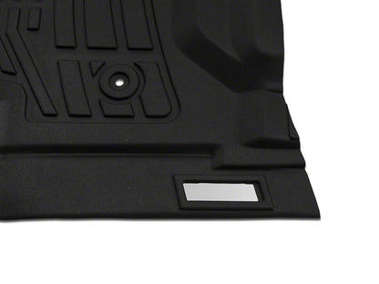 RedRock Sure-Fit Front Floor Liners; Black (14-18 Silverado 1500)