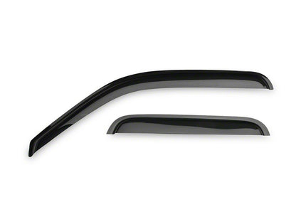 RedRock Window Deflectors; Front and Rear; Smoked (99-06 Silverado 1500 Extended Cab)