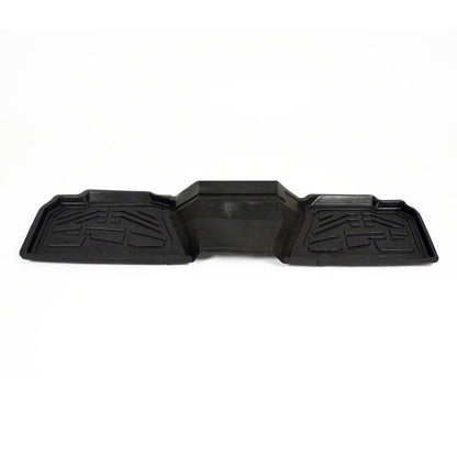 RedRock Sure-Fit Front and Second Row Floor Liners; Black (14-18 Silverado 1500 Crew Cab)