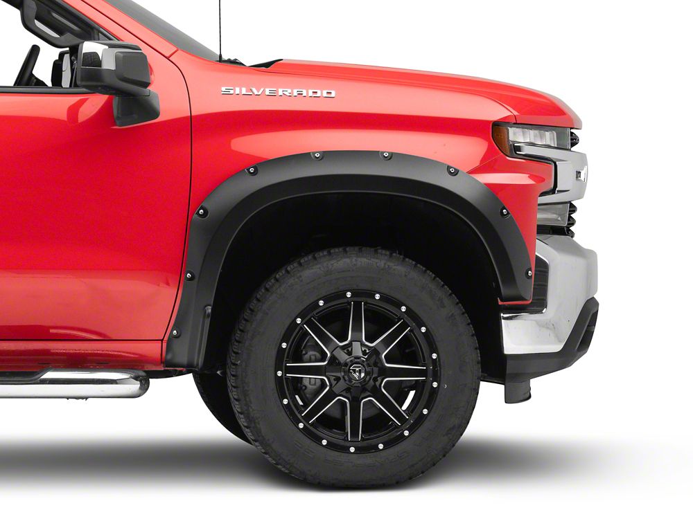 RedRock Pocket Style Fender Flares (19-21 Silverado 1500)