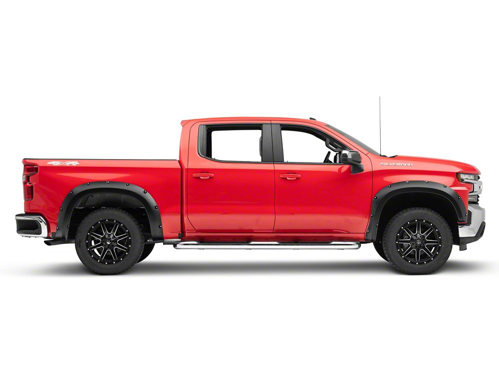 RedRock Pocket Style Fender Flares (19-21 Silverado 1500)