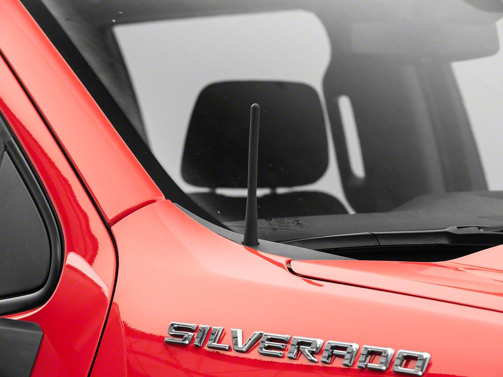 RedRock Off-Road Black Antenna; 6.50-Inch (99-18 Silverado 1500)