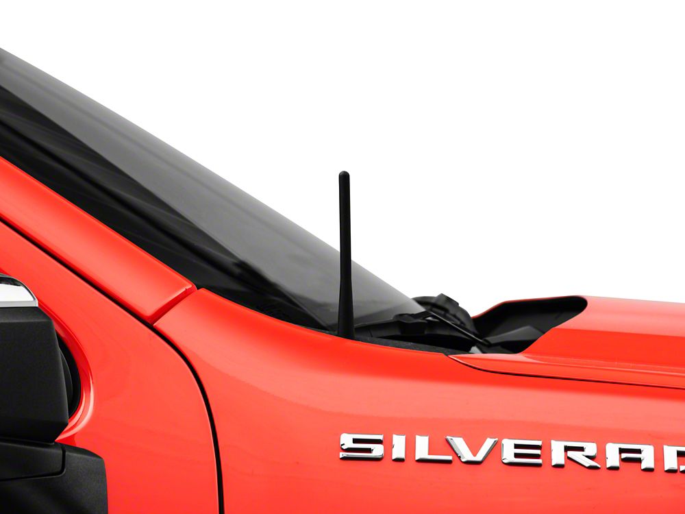 RedRock Off-Road Black Antenna; 6.50-Inch (99-18 Silverado 1500)