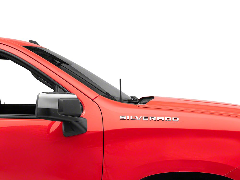 RedRock Off-Road Black Antenna; 6.50-Inch (99-18 Silverado 1500)