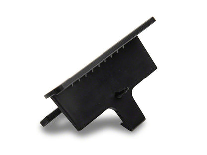 RedRock Replacement Leather Center Console Cover Only; Black (07-13 Silverado 1500)