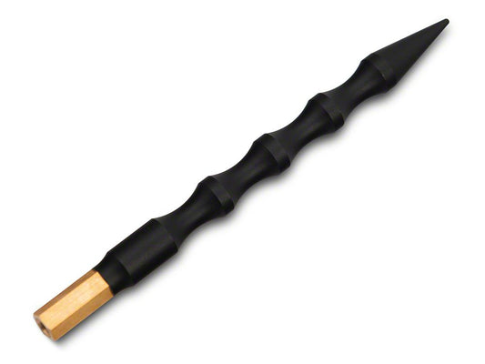 RedRock Billet Antenna; 6-Inch; Black (07-25 Silverado 1500)