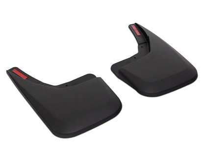 RedRock Molded Mud Guards; Front and Rear (14-18 Silverado 1500 w/o OE Fender Flares)