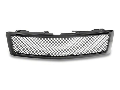 RedRock Mesh Upper Replacement Grille; Black (07-13 Silverado 1500)