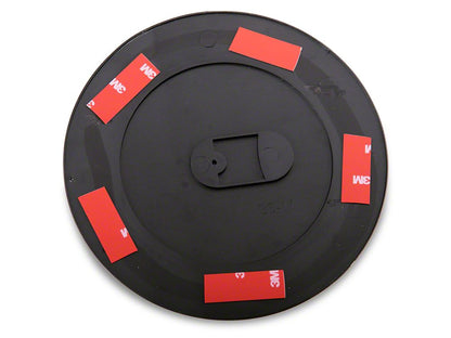 RedRock Fuel Door Cover; Gloss Black (99-06 Silverado 1500 Fleetside)