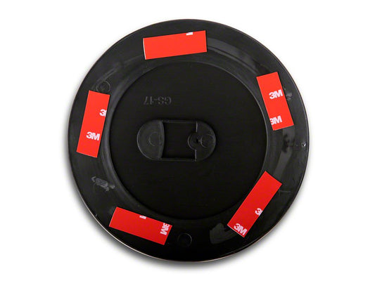 RedRock Fuel Door Cover; Matte Black (99-06 Silverado 1500 Fleetside)