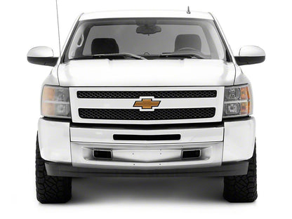 RedRock Mirror Covers; Chrome (07-13 Silverado 1500)