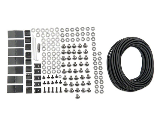RedRock Replacement Fender Flare Hardware Kit for S111311-B Only (07-13 Silverado 1500 w/ 6.50-Foot Standard & 8-Foot Long Box)
