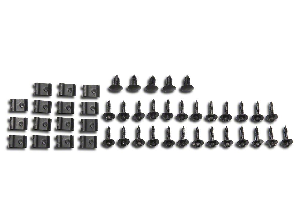 RedRock Replacement Fender Flare Hardware Kit for S111307 Only (99-06 Silverado 1500 Fleetside)