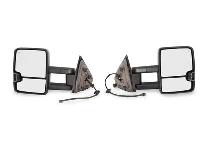 RedRock Powered Heated Towing Mirrors with LED Turn Signals (14-18 Silverado 1500)