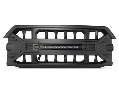 RedRock Armor Upper Replacement Grille with LED Lighting (16-18 Silverado 1500)