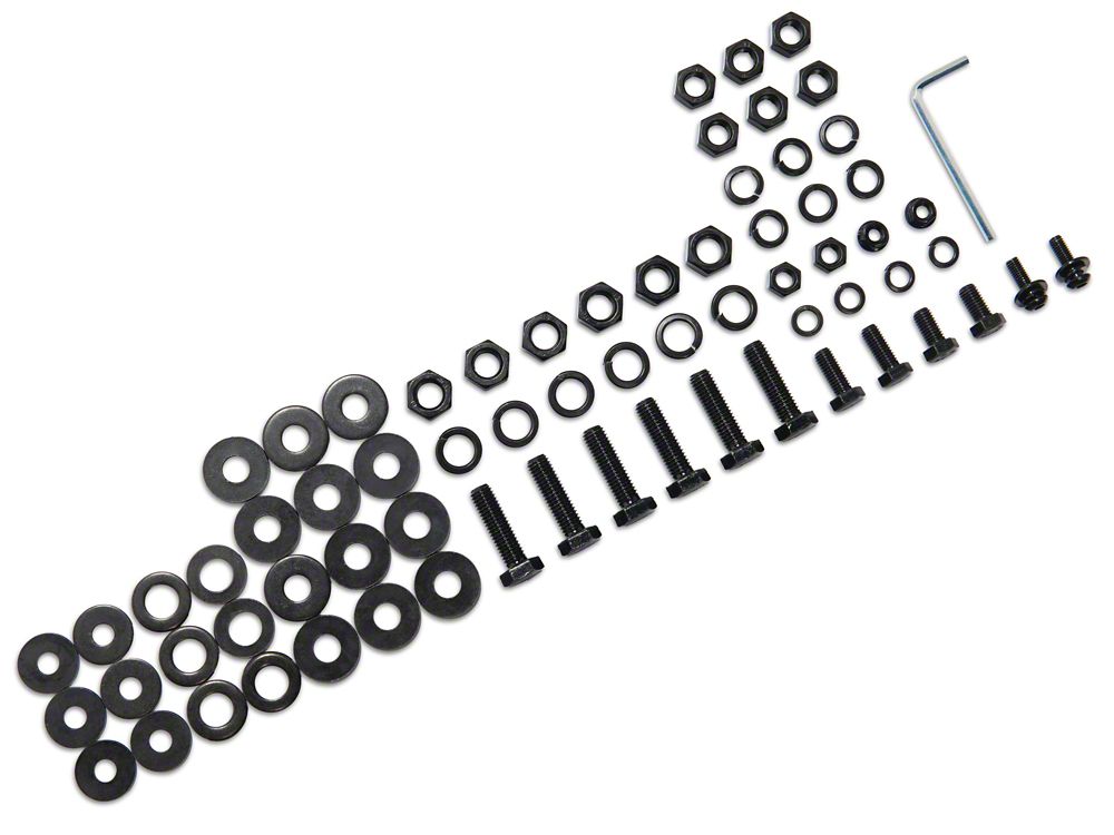 RedRock Replacement Front Bumper Hardware Kit for S106893 Only (14-15 Silverado 1500)
