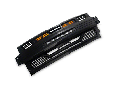 RedRock Armor Upper Replacement Grille with LED Lighting (19-21 Silverado 1500; 2022 Silverado 1500 LTD)