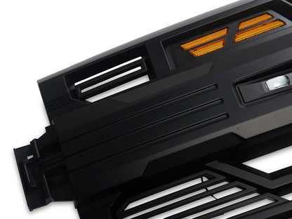 RedRock Armor Upper Replacement Grille with LED Lighting (19-21 Silverado 1500; 2022 Silverado 1500 LTD)