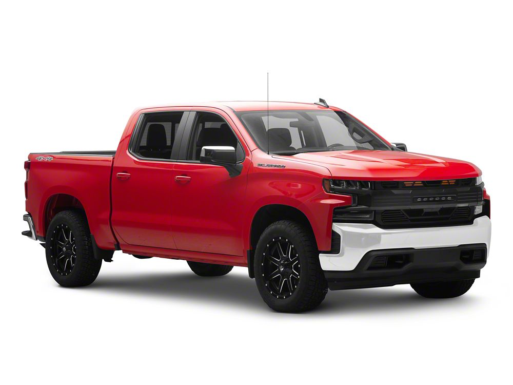 RedRock Armor Upper Replacement Grille with LED Lighting (19-21 Silverado 1500; 2022 Silverado 1500 LTD)