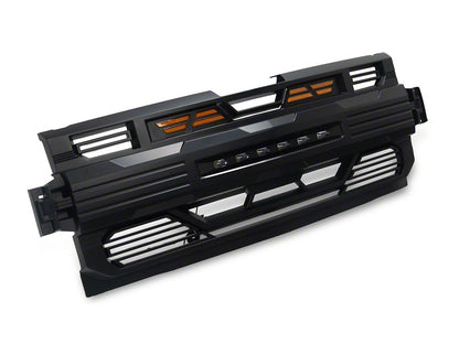 RedRock Armor Upper Replacement Grille with LED Lighting (19-21 Silverado 1500; 2022 Silverado 1500 LTD)