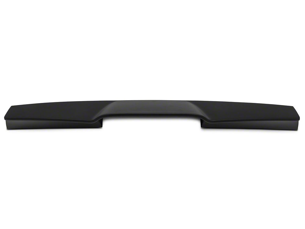 RedRock Rear Truck Cab Spoiler; Matte Black (14-18 Sierra 1500 Double Cab, Crew Cab)