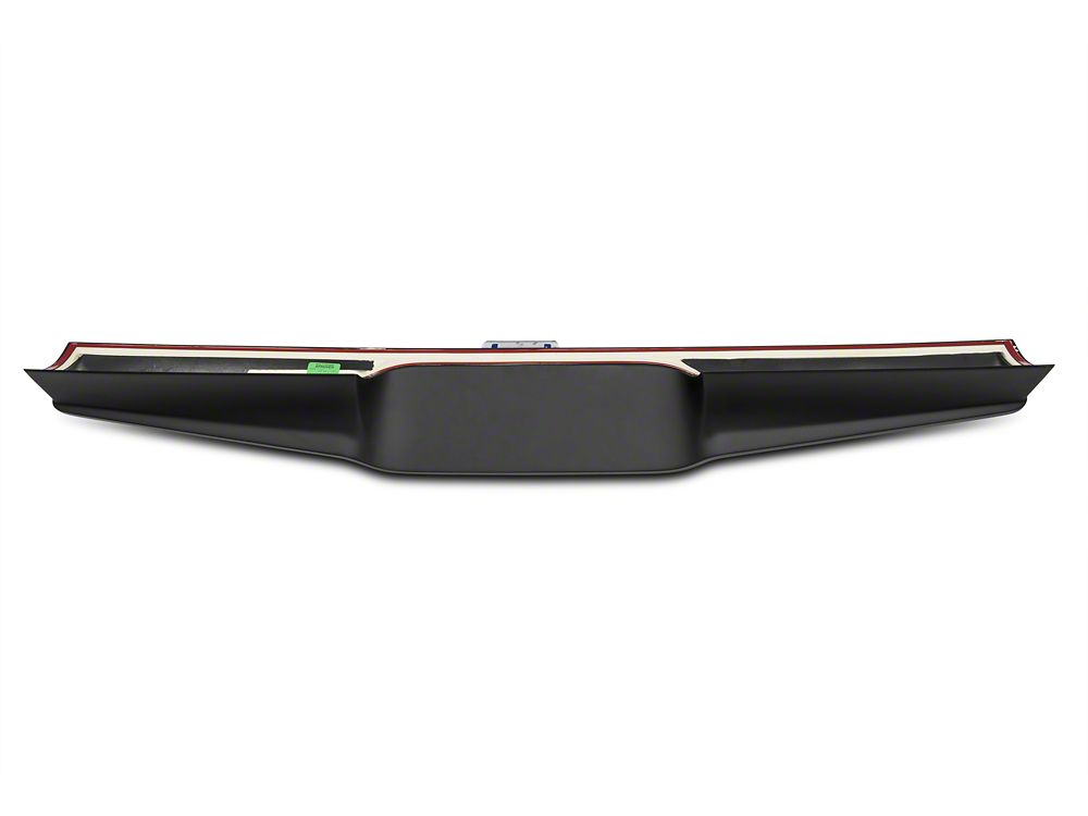 RedRock Rear Truck Cab Spoiler; Matte Black (14-18 Sierra 1500 Double Cab, Crew Cab)