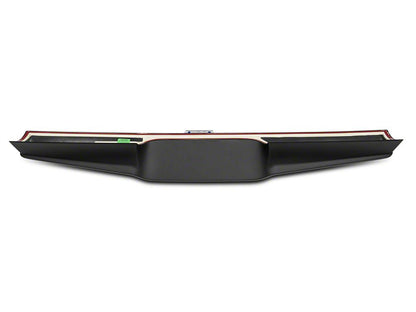 RedRock Rear Truck Cab Spoiler; Matte Black (14-18 Sierra 1500 Double Cab, Crew Cab)