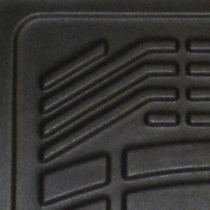 RedRock Sure-Fit Front Floor Liners; Black (14-18 Sierra 1500)