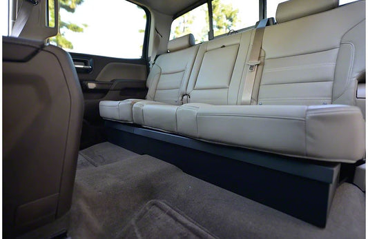 RedRock Locking Under Seat Storage Box (07-18 Sierra 1500 Crew Cab)