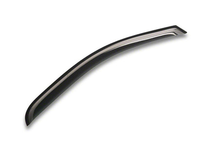 RedRock Window Deflectors; Front; Smoked (14-18 Sierra 1500 Regular Cab)