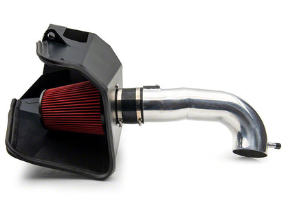 RedRock Cold Air Intake; Polished (19-25 V8 Sierra 1500)