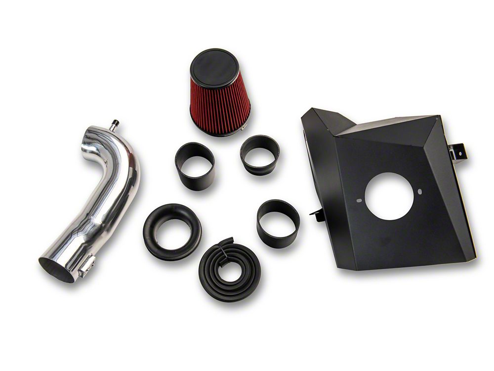 RedRock Cold Air Intake; Polished (19-25 V8 Sierra 1500)